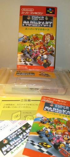 Super Mario Kart Super Famicom Japonés Snes