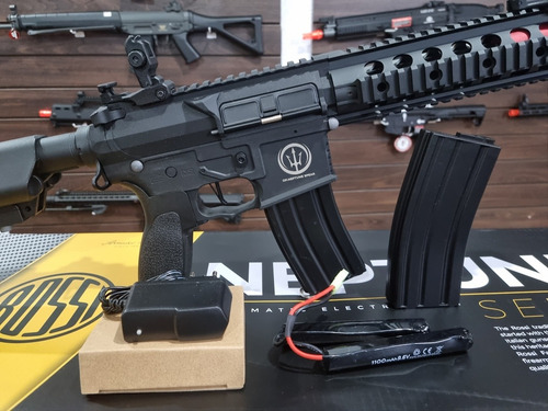 Imagem 7 de 10 de Airsoft Rifle Rossi M4 Ar15 Neptune 8 Sd Novas!