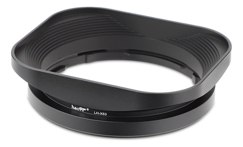 Haoge Lh-x53 Bayoneta Square Metal Lens Hood Para Fujifilm F