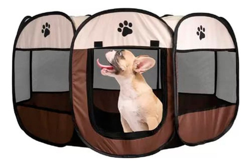 Corral Plegable Grande De Mascotas 114*114*58cm