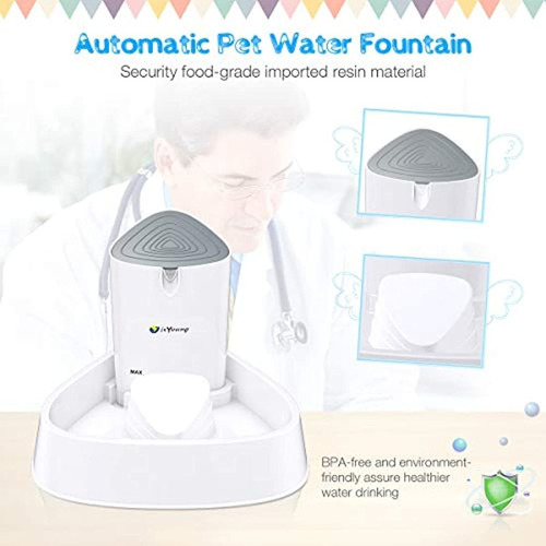Fuente De Agua Led Para Mascotas
