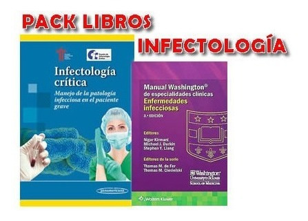 Pack Sati Infectologia Critica.y Enferm Infecc Libros Nuevos