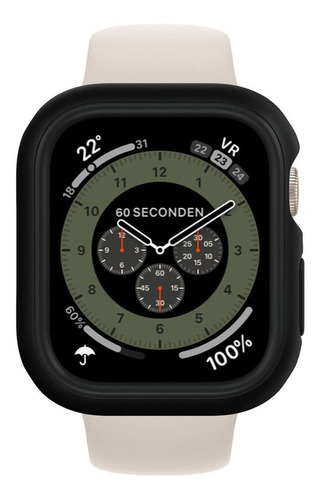 Funda Rhinoshield Para Apple Watch Series 7 45mm Negra