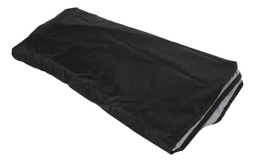Funda Protectora De Sofá Negra En Forma De U Para Exteriores