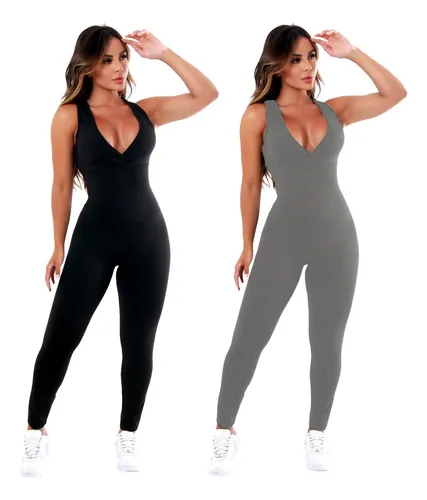 Roupas de academia macacão 2025