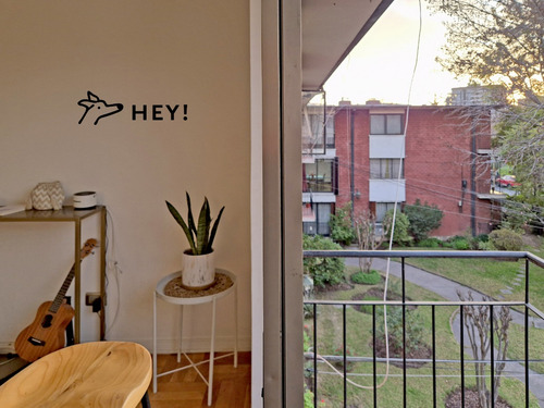 Clásico Depto Con Áreas Verdes Y Hermoso Piso De Parquet
