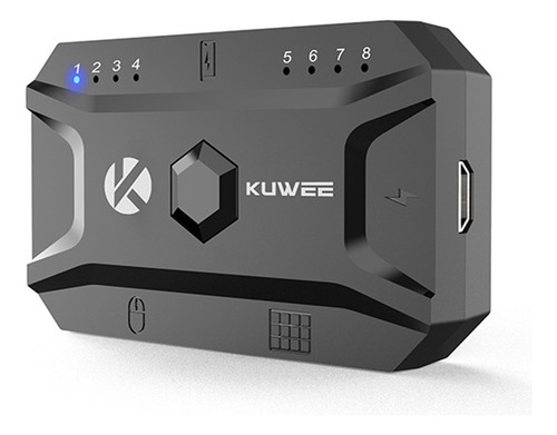 Convertidor Bluetooth Hub Usb 5.0 De Teclado Y Ratón Cablead