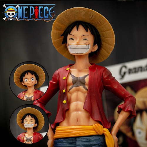 Boneco Luffy Monkey - One Piece - Grandista Action Figure