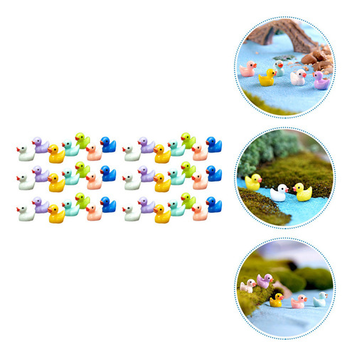 Hada Decorativa De Coche Con Forma De Patos En Miniatura De