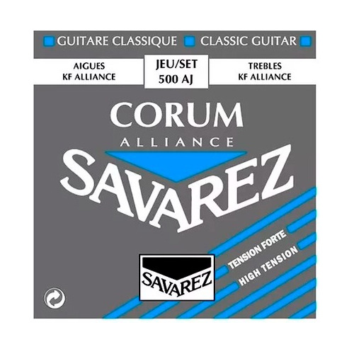 Savarez Corum 500 Aj Encordado Guitarra Criolla Alta