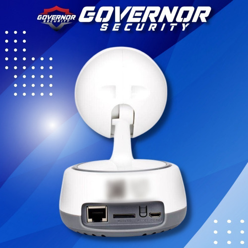 Camara Domo Interior Movimiento Pan Tilt Governor Gv-eyeplus Color Blanco