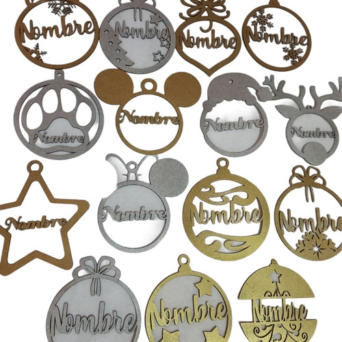 Esferas Personalizadas Para Árbol De Navidad (20 Piezas) 