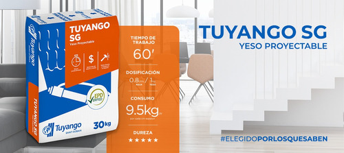 Yeso Tuyango Proyectable X30kg Solo Venta Mayorista