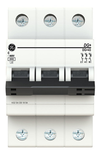 Llave Termica Tripolar General Electric By Abb 25amp