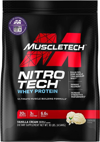 Nitrotech Performance 10 Lb Proteína Aislada - Tienda Física