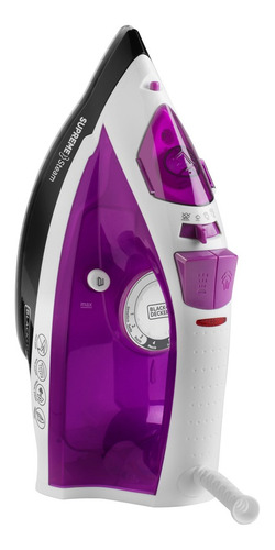 Imagen 2 de 5 de Plancha De Ropa A Vapor Black+decker Ir23960