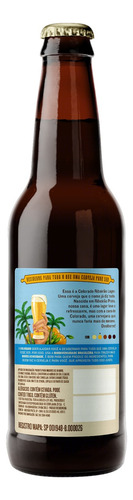 Cerveja artesanal Colorado Ribeirão Lagerclara 355ml