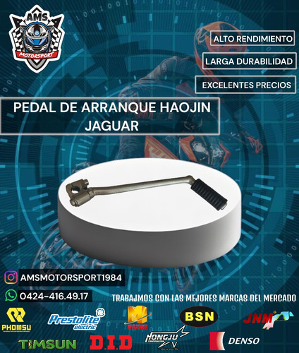 Pedal De Arranque Haojin Jaguar 