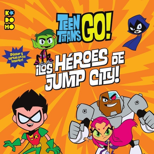 Imagen 1 de 1 de Teen Titans Go!: ¡los Héroes De Jump City!