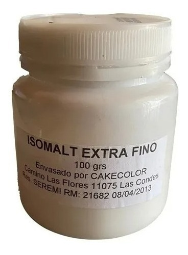 Isomalt Extra Fino 100 Gr Para Decorar Tus Pasteles 