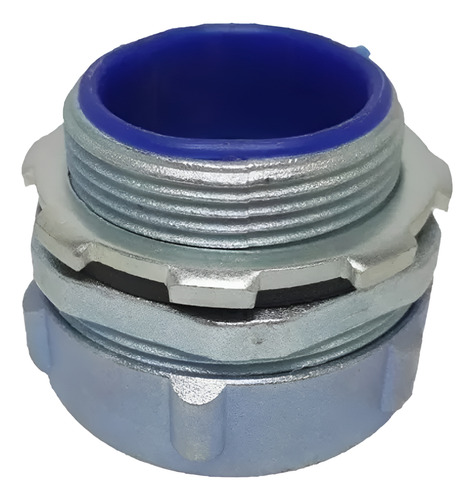 Conector Recto Para Flexible Metálico 3/4 Pack 5 Unidades