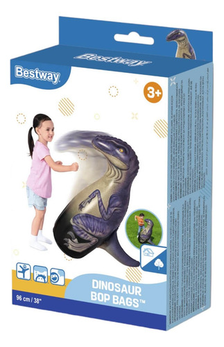 Saco De Boxeo Inflable Bestway Dinosaurio
