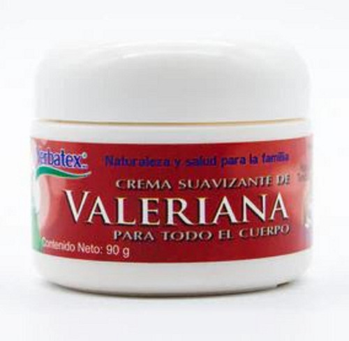 Crema Suavizante De Valeriana Para Todo El Cuerpo De 90 Gr