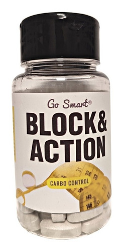 Bloqueador De Carbohidratos X 60 Block & Action Go Smart 