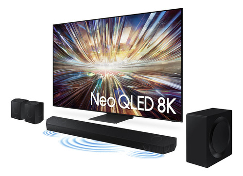 Combo Samsung Ai Big Tv 85 Neo Qled 8k + Soundbar