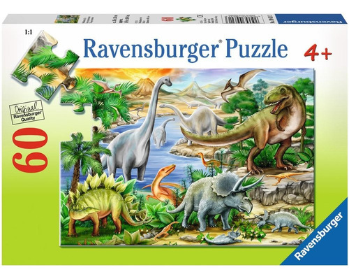 9621 Era Dinosaurios Rompecabezas 60 Piezas Ravensburger 