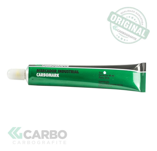 Carbomark Embalagem De Alumínio Carbografite Branco