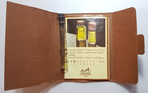 Imagen 3 de 7 de Perfume Hermes Antigua Muestra Catálogo Paris Ro 1861