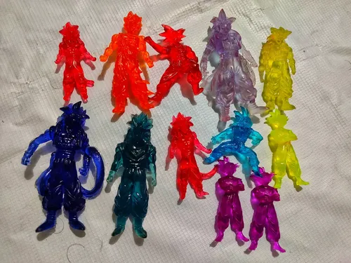 Figuras Dragon Ball De Goma Traslúcida | Meses sin interés
