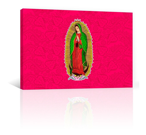 Cuadro Decorativo Canvas Religioso Virgen De Guadalupe