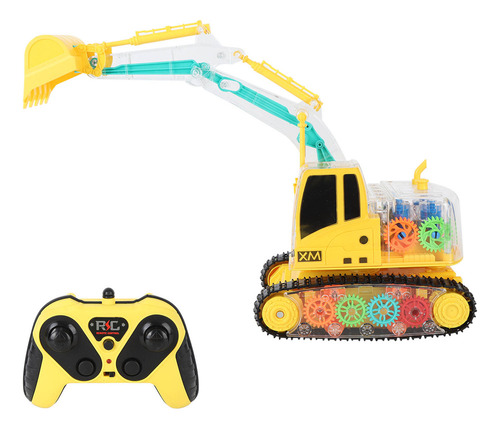 Excavadora De Juguete Con Control Remoto Rc Construction Veh