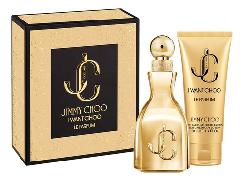 Set Jimmy Choo I Want Choo Le Parfum 60 Ml + 100 Ml B Lotion