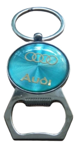 Llavero Destapador Auto Inignia Logo Audi 