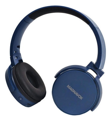 Magnavox Mbh542-bl Auriculares Estéreo Plegables Con En Azul