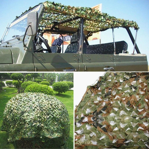 Red De Camuflaje De 9.8x16.4ft (3 X 5 Metros)