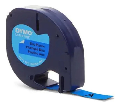 Dymo - Etiqueta Adhesiva Plástica Letratag 12 Mm X 4 M