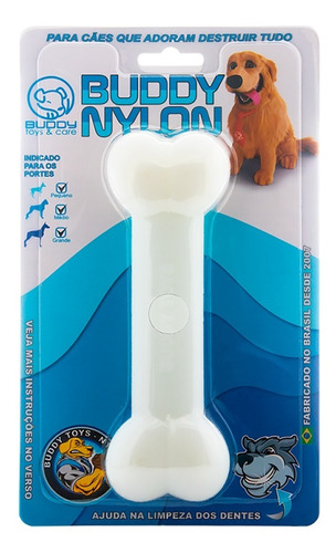 Imagem 1 de 8 de Brinquedo Pet Mordedor Resistente Nylon Osso Buddy Toys