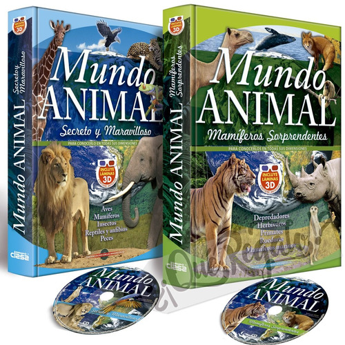 Oferta Mundo Animal 3·d Mamíferos + Secretos Maravillosos