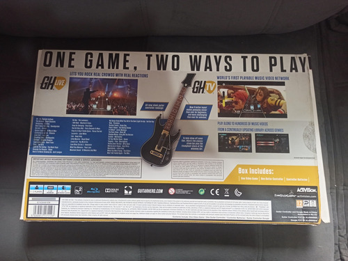 Guitar Hero Live Ps3 Completo (Recondicionado)