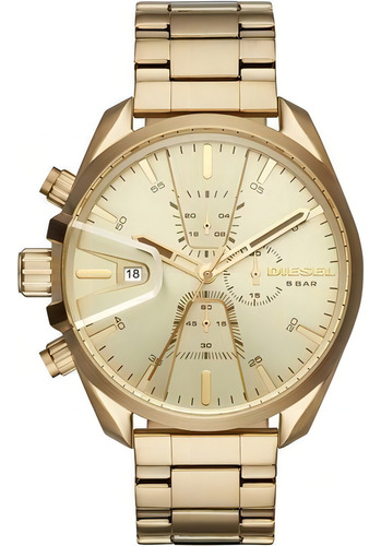Relógio Diesel Masculino Dourado Dz4475/1di