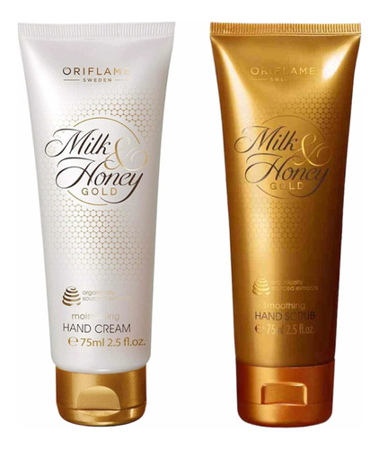 Crema Y Exfoliante De Manos Leche Y Miel