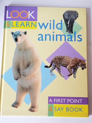 Look And Learn Wild Animals - Kids - Libro 
