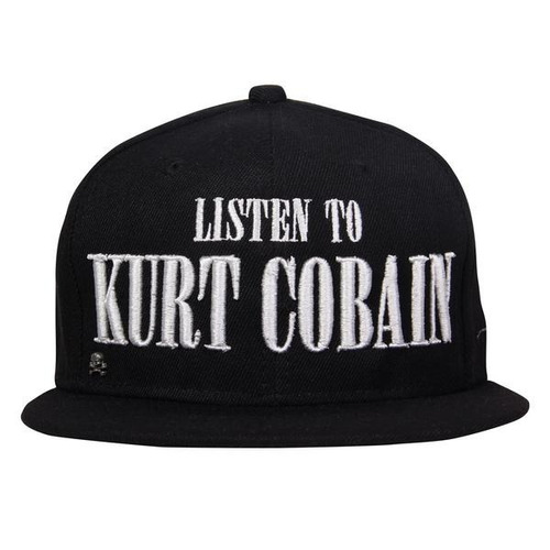 Gorra Plana Listen To Kurt Cobain | Kingmonster