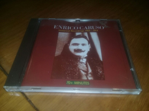 Enrico Caruso 1902/1914 Cd Made In Belgium 