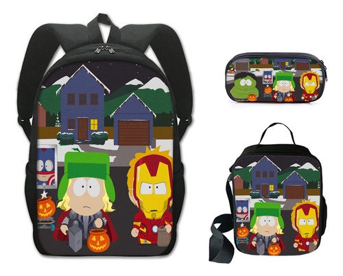 Mochila Escolar South Park De Poliéster Single-la