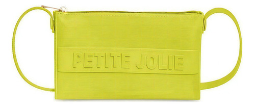 Bolsa Transversal Petite Jolie Strap Pj10478 Cor Lemon
